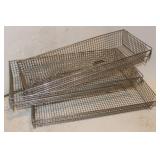 3 wire baskets: 29'x12x5'