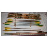 23) 28' Wooden Arrows &