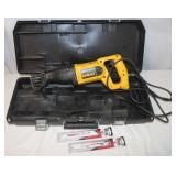 DeWalt Corded Sawzall w/ Case, Works Mo. DW303M