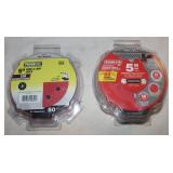 New 5' Hook and Loop Sanding Discs: 60 & 120 Grit