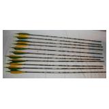 11) 30' 2117 Easton XX75 Aluminum Arrows