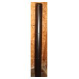 6' Black Stove Pipe 68.5' Tall w/ Damper