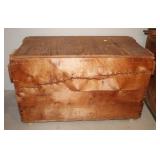 Empty Wooden Chest 42.5'x22.5'x24'