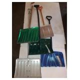 5 Snow Shovels: 4) 18' & 11'
