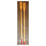 2 Caviness 71' Boat Oars