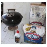 Weber Charcoal Grill, Kingsford Charcoal &