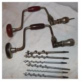 Vintage Hand Braces: lakeside, w/ 7 Bits