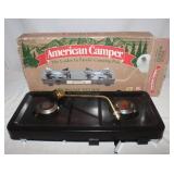 American Camper 2 Burner Propane Stove Mo. 1080