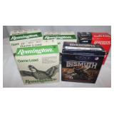 81 Rds. 12 Ga. Shells: 25 Kent Bismuth 5 Shot,