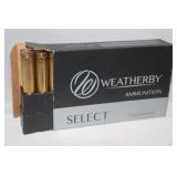 20 Rds. Weatherby 300 WBY Mag 180 Grain