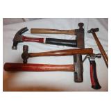 6 Hammers: ball Pean, Sledge,...