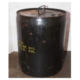 Full 5 gal STIHL Engine oil Metal can