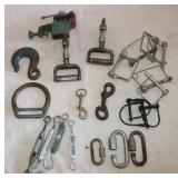 Hardware: Lock pins, 1.5' Clamp on Vice &