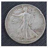 1942 Walking Liberty Half Dollar