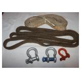2 Rigging Straps & 3 Clevises