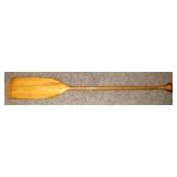 Wooden Canoe Paddle 57'