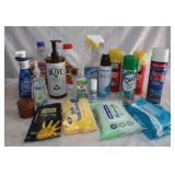 Household Cleaning Supplies, 2 cans great stuff,