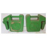 2 John Deere 40 lb. Tractor Weights