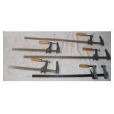 4 Bar Clamps: 12',18',24'
