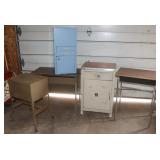 5 Metal Desks, Tables, Cabinets