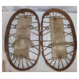 Primitive Snow Shoes, 10.5x19.5'