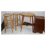 4 Pieces of Wooden Furniture: