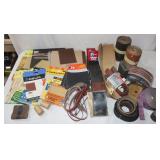 Sanding paper, Discs, and Belts