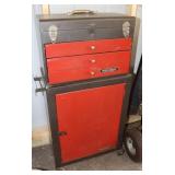 Workshop Rolling Tool Cabinet, 3 Drawer Top;