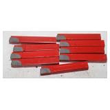 9 Carbide Tipped Lathe Bits