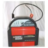 Black & Decker 2-6Amp Battery Charger, Works,