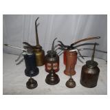 8 Small Oil Cans: Midland, Eagle,ï¿½