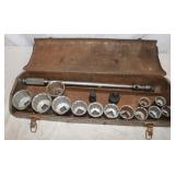 16 pc. 3/4' Drive Socket Set w/ Breaker Bar