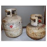 10 & 20 Pound Propane Tanks partial fills