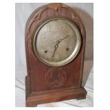 New Haven Cathedral Style Mantel Clock, 8.5x13'
