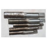 5 Large Taps: 3/8,7/16,1/2,5/8,3/4