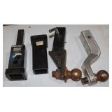 2) 2' receiver hitches & receiver adaptors