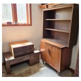 Shelf, Cabinet & Drawers: