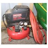 Craftsman 4 gal pancake compressor with hose works