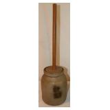 Vintage Butter Churn, 10' w/ 25.5' Handle Height
