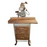 Vintage Rockwell Radial Arm Saw w/stand works