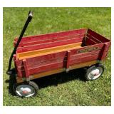 Vintage Radio Flyer Town & Country Wood Wagon,