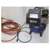 Central Pneumatic Pancake Compressor 90psi w/hose