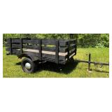 Trailer w/ 29' Sides Tilt Top Bed, 6' x 10' Long