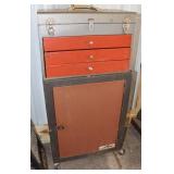 Rolling Tool Cabinet 3 Drawer Top,