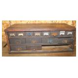 Wooden Organizer 25.5x13x10'