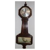 Sessions 8 Day Hanging Wall Clock, 8.5'x25.5'