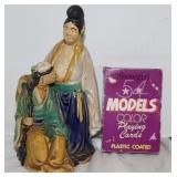 Novelty Figure & Show Girl Models Playing Cards