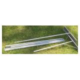 2 Aluminum Roof Snow Rakes 1-20', 1-24'