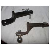 2 Hitches & 1) 1-7/8' Ball