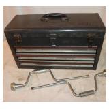 Craftsman 3 Drawer Toolbox w/ Craftsman Tools;